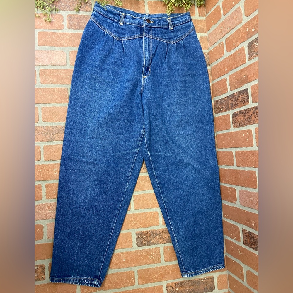 Vintage Boca Chica 80s Womens Size 14M Jeans High Waist Tapered Leg.